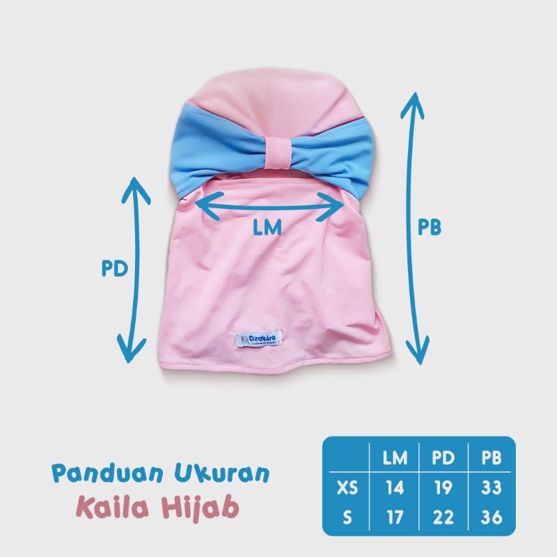 Jilbab Pita Kaila by Dzakira premium 0-3Y