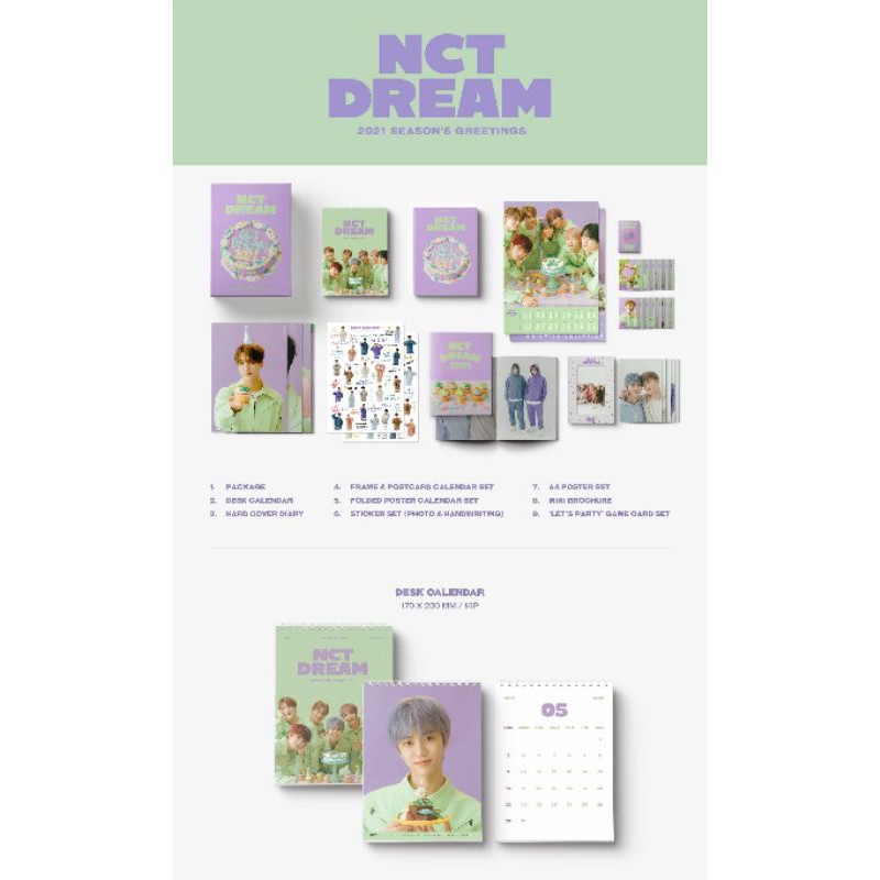 Pelunasan Season Greeting NCT Dream, WayV Synnara