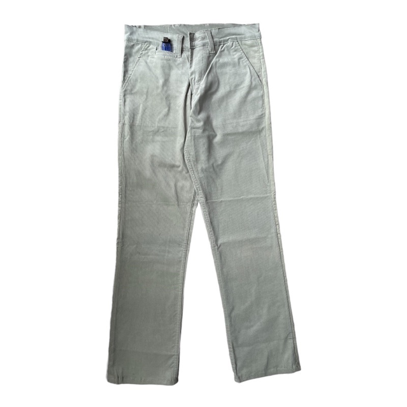 Transworld Celana Corduroy Panjang Legular Fit Ligh Grey