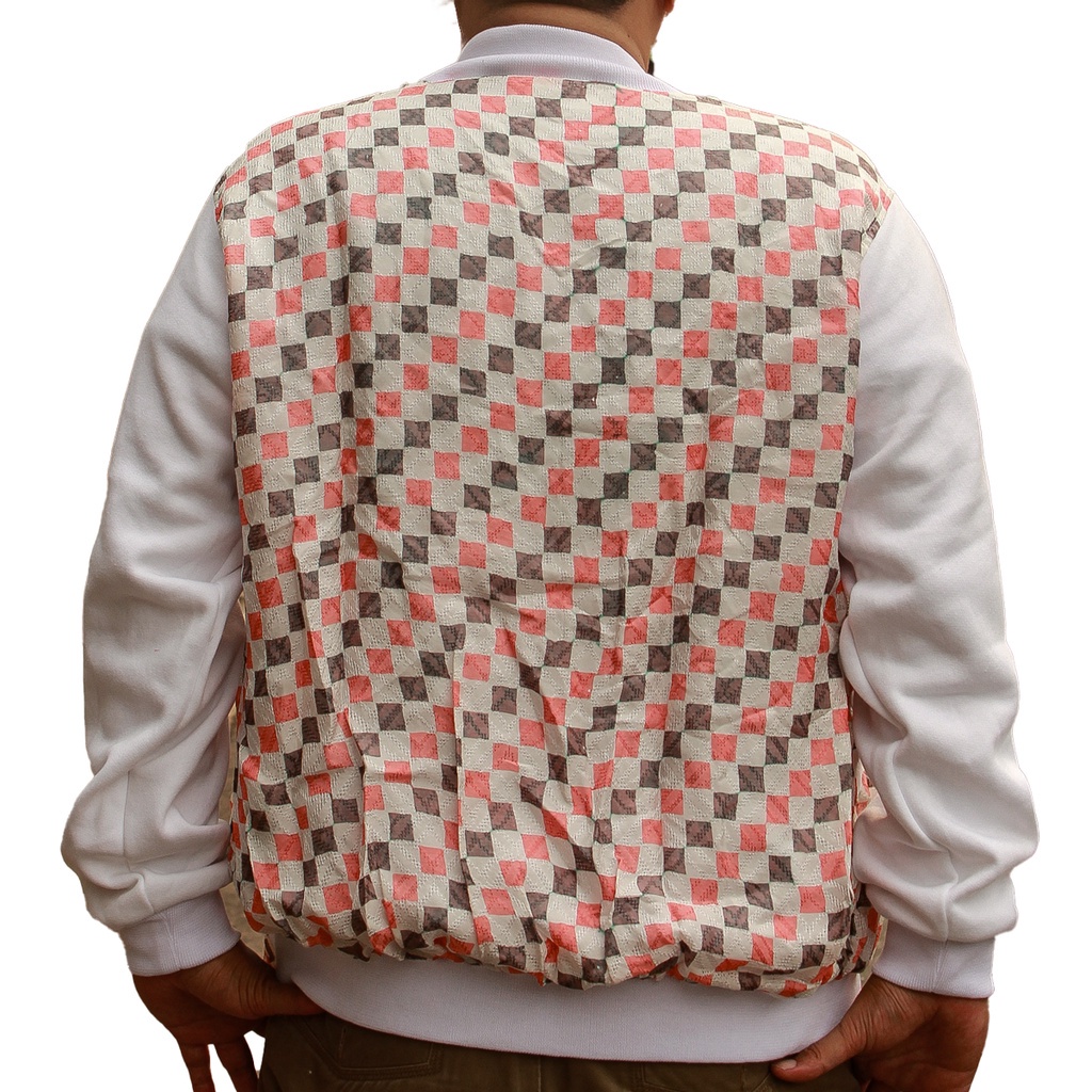 Jaket Batik Urban of Indonesia Pink Catur