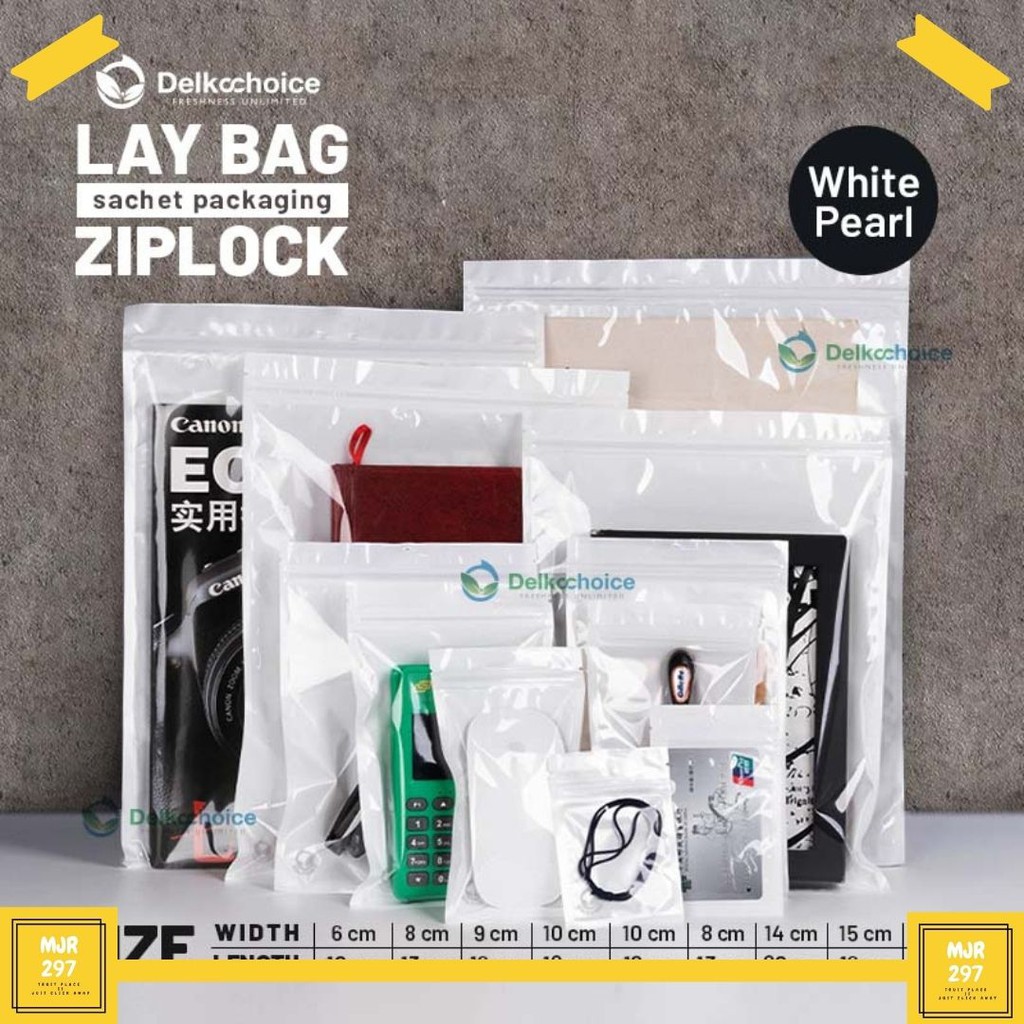 PACKING PLASTIK KLIP AKSESORIS ZIPLOCK KANTONG AKSESORIS VARIAN WARNA