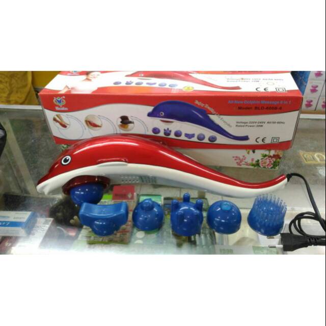 DOLPHIN INFRARED MASSAGER 6 MATA PIJAT/ ALAT PIJAT