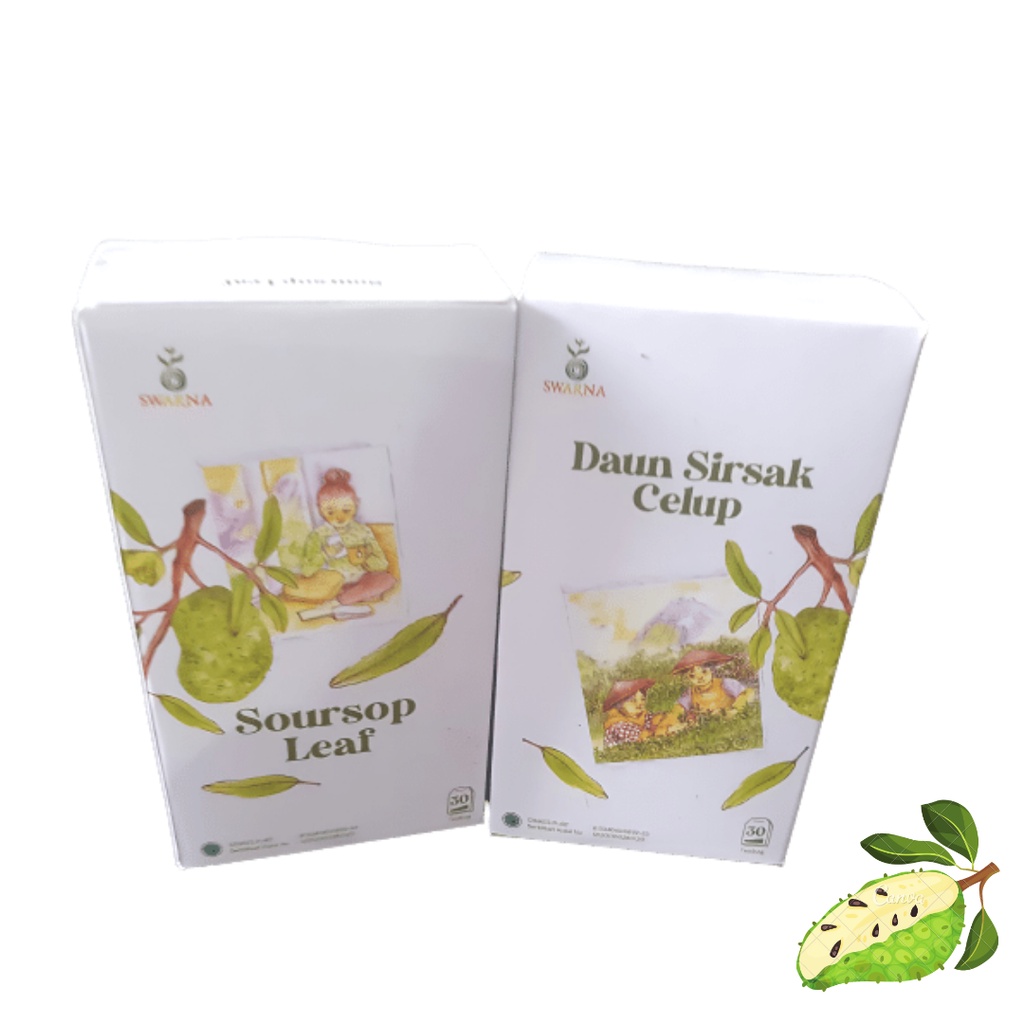 

BEST SELLER TEH DAUN SIRSAK CELUP BY SWARNA