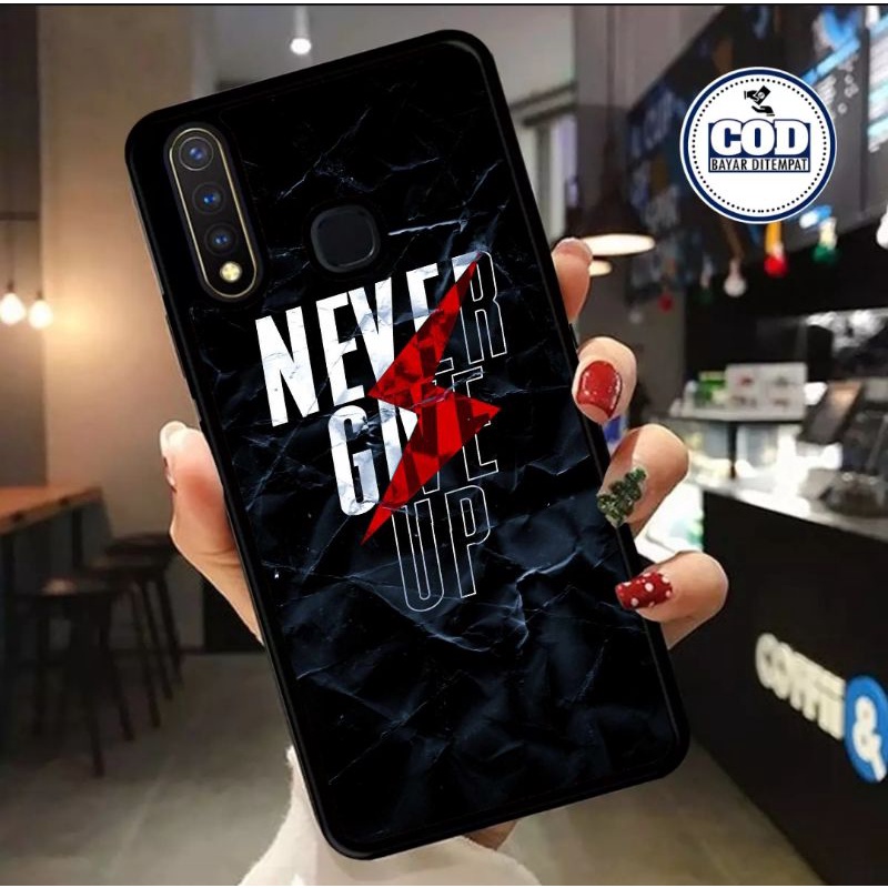 ubluk store case custom Vivo Y12, Y15 , Y17, Y12i motif black art Aesthetic stlye keren