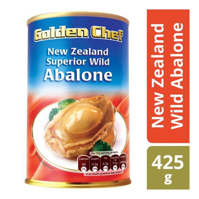 

Produk Terbaik - Golden Chef New Zealand Superior Wild Abalone