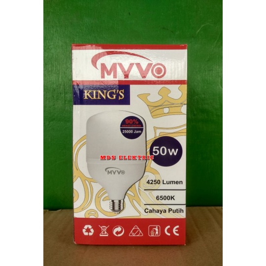 LAMPU LED CAPSUL MYVO KING'S 50 WATT CAHAYA PUTIH