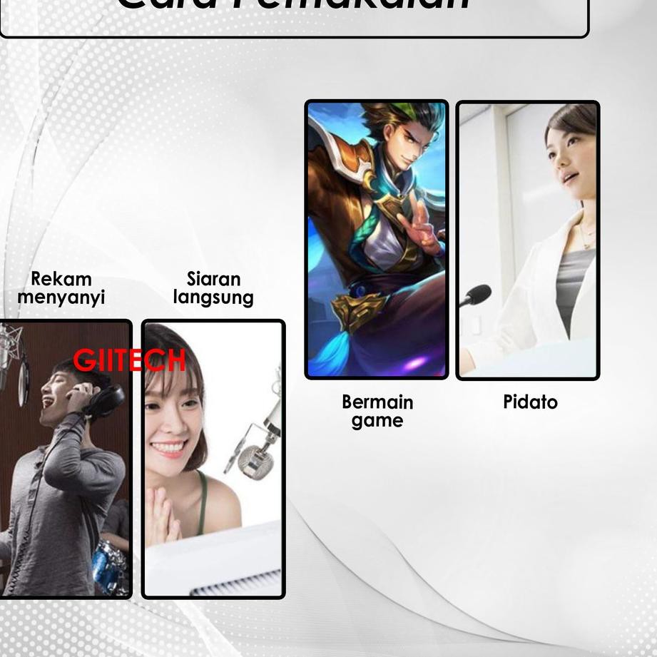 ✔️Buy Now🆕 - SOUNDCARD SATU SET V8 INCLUDE MIC OPTIMALKAN PERFORMA REKAMAN - GIITECH