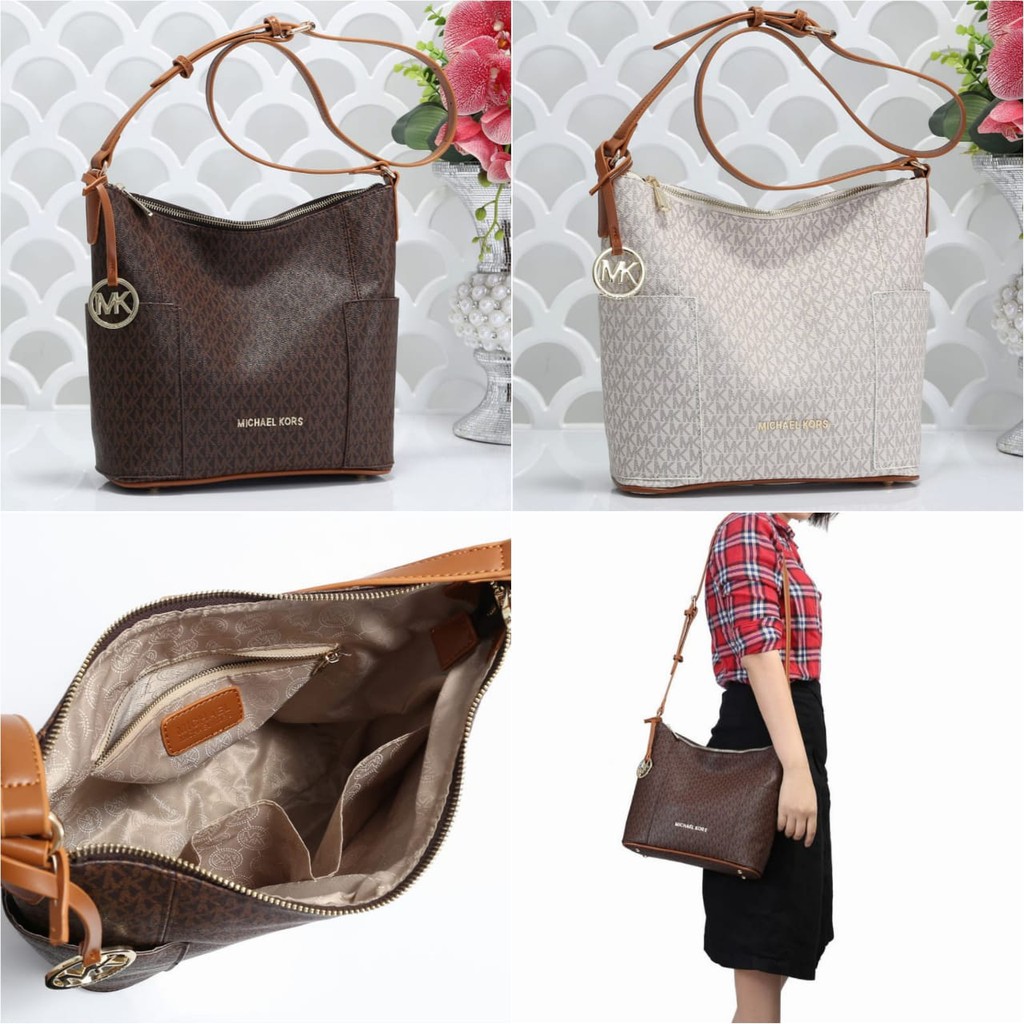 Impor Tas Fashion Selempang Wanita Tote Bag Crossbody MK 1213