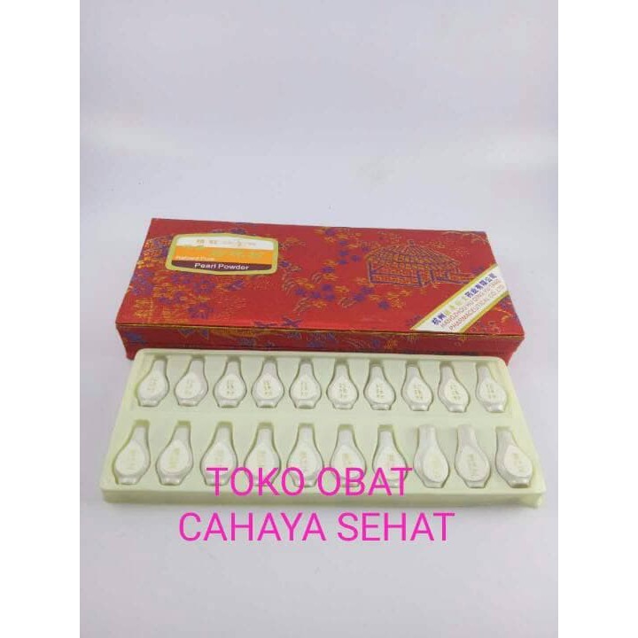 

珍珠粉BUBUK MUTIARA (REFINED PURE PEARL POWDER)