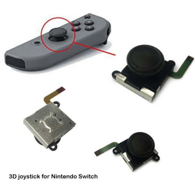 Tombol Analog nintendo switch. Joystick 3D Controller Joy Con Switch