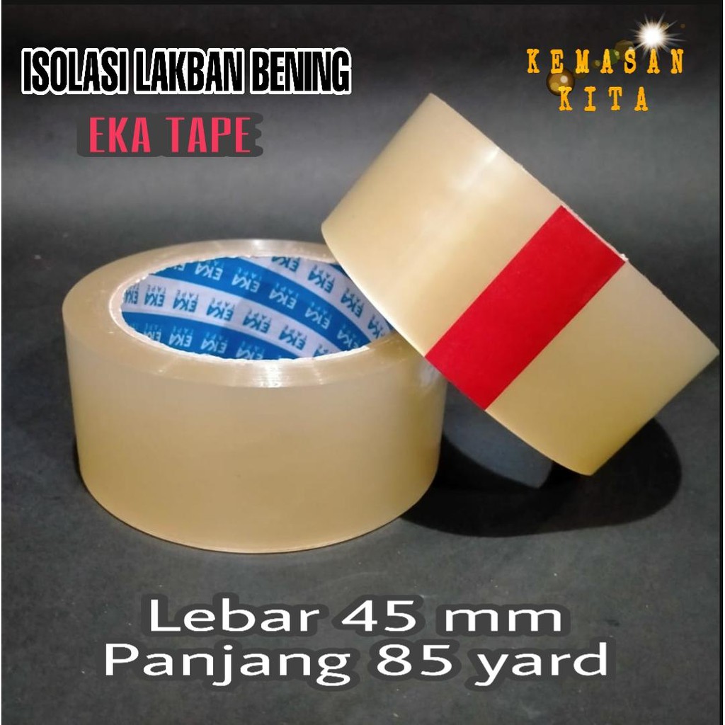 

EKATAPE ISOLASI LAKBAN SELOTIP BENING