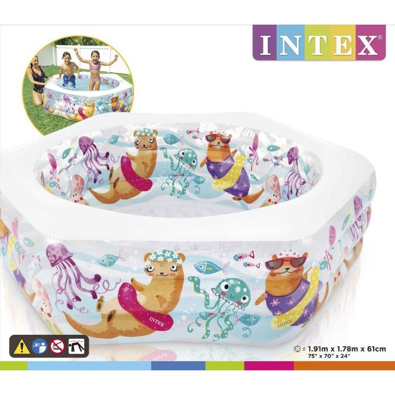 Kolam Renang Anak OCEAN REEF POOL 56493 191x178x61CM INTEX