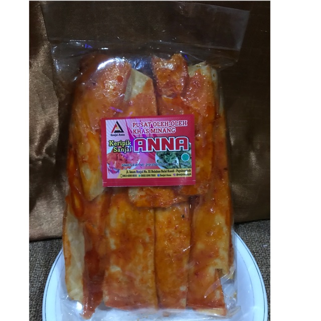 

Keripik Sanjai Balado oleh oleh payakumbuh sumatera barat