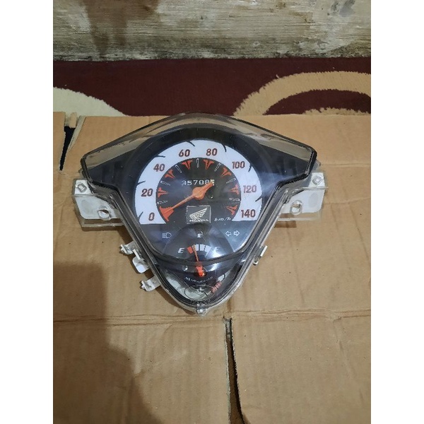 Speedometer kilometer honda beat karbu original copotan
