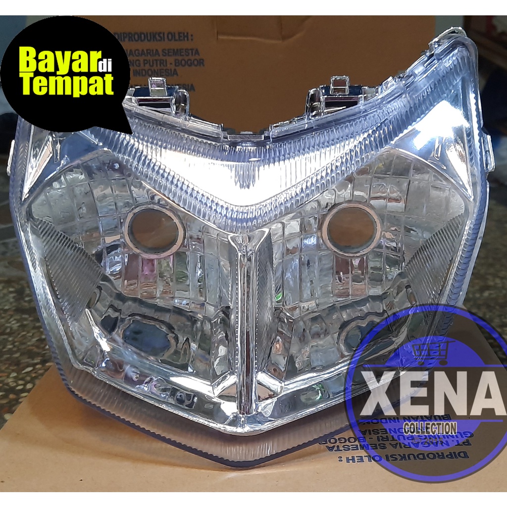 Lampu Depan Supra X 125 FI 2013 2014 2015 2016 2017 2018 Injeksi Reflektor Reflector Depan / [NARITA] Reflektor Lampu Depan Supra X 125 2015/2014 FI