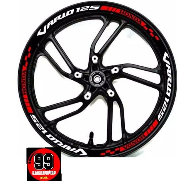 STIKER LIST  VELG HONDA VARIO 125 NEW CUTTING STICKER