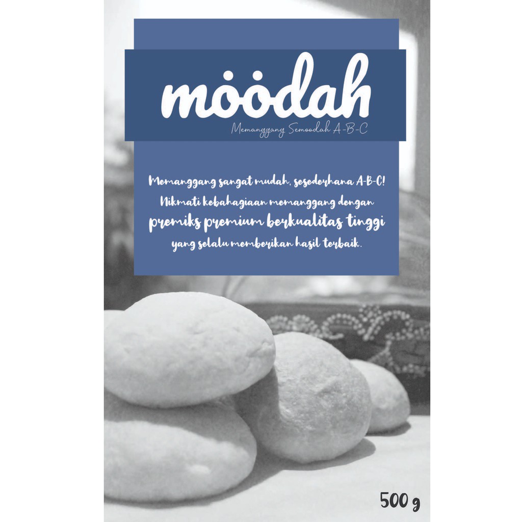 

Moodah Premiks Roti Manis Premix Sweet Bun