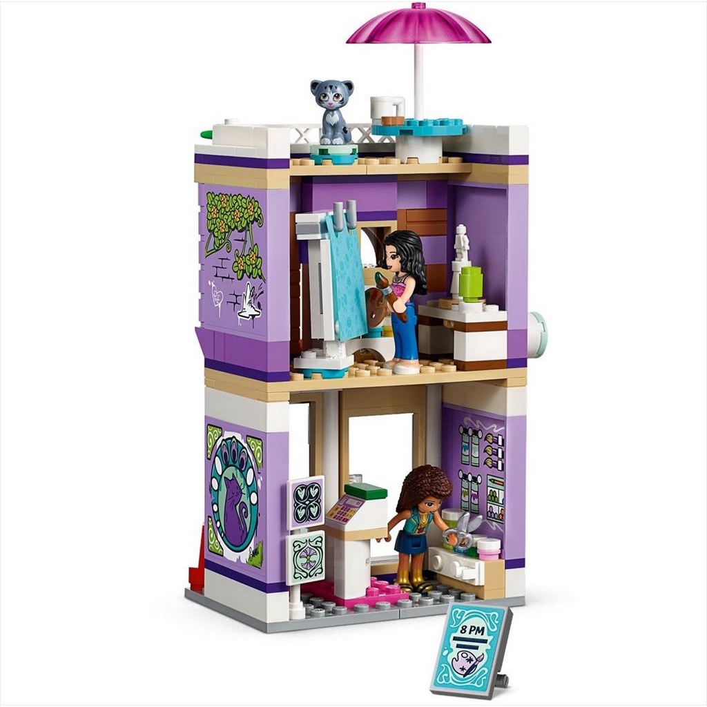 lego friends emma's art studio 41365