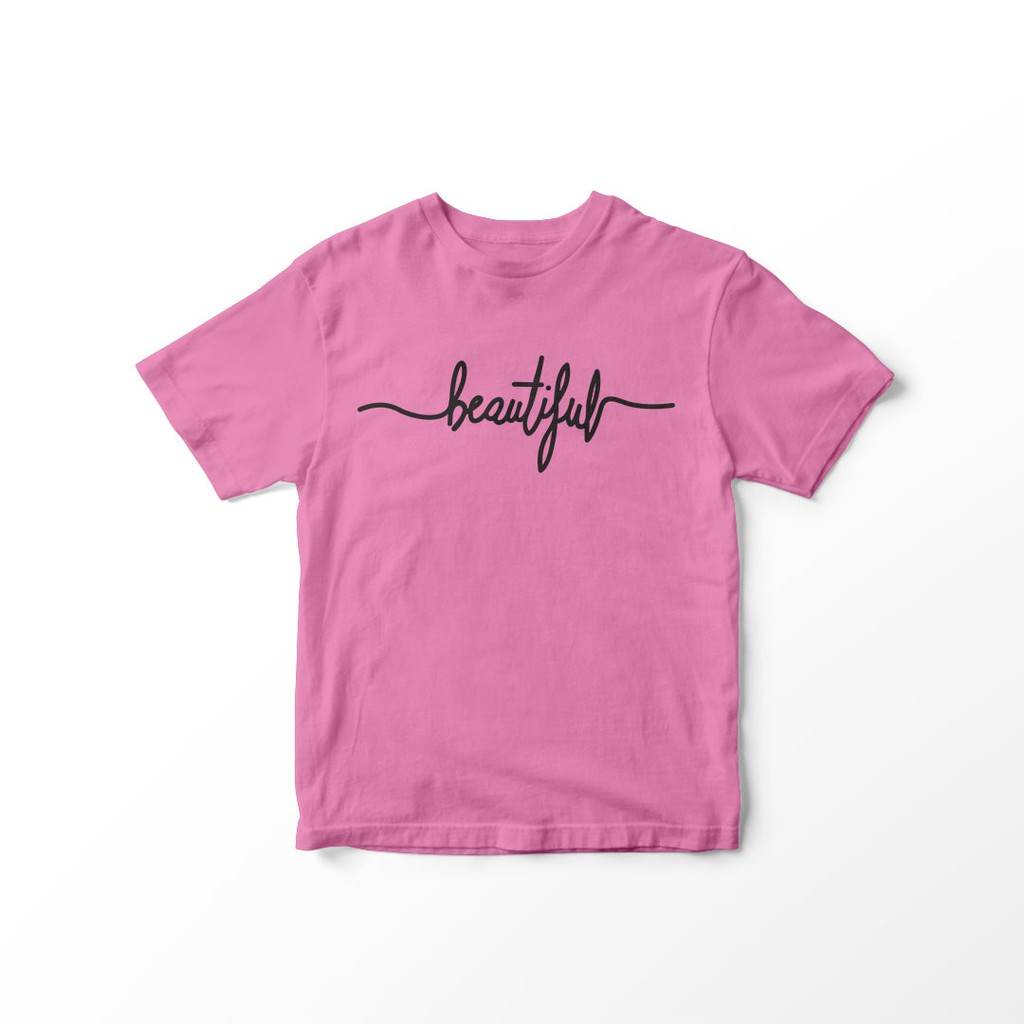 KAOS WANITA BEAUTIFUL LENGAN PENDEK BIG SIZE UKURAN XL T KAOS WANITA BEAUTIFUL LENGAN PENDEK BIG SIZE UKURAN XL T