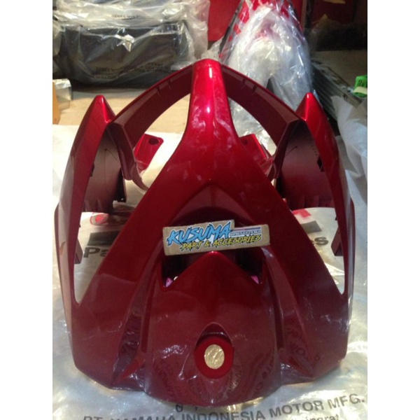 Tameng depan nouvo z merah marron original yamaha