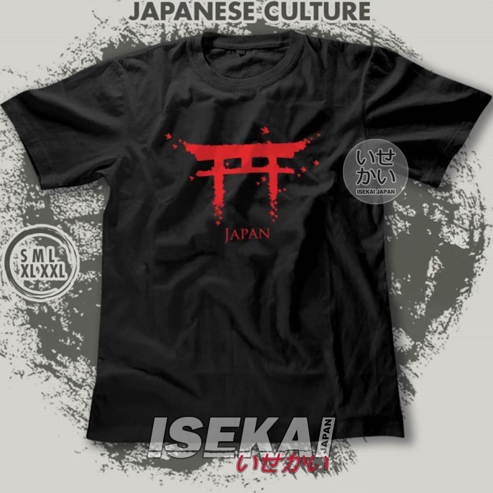 Kaos Japan Gate Japanese Culture Baju Distro Isekai Jepang Katun Combed 30s S-XXL / 5506