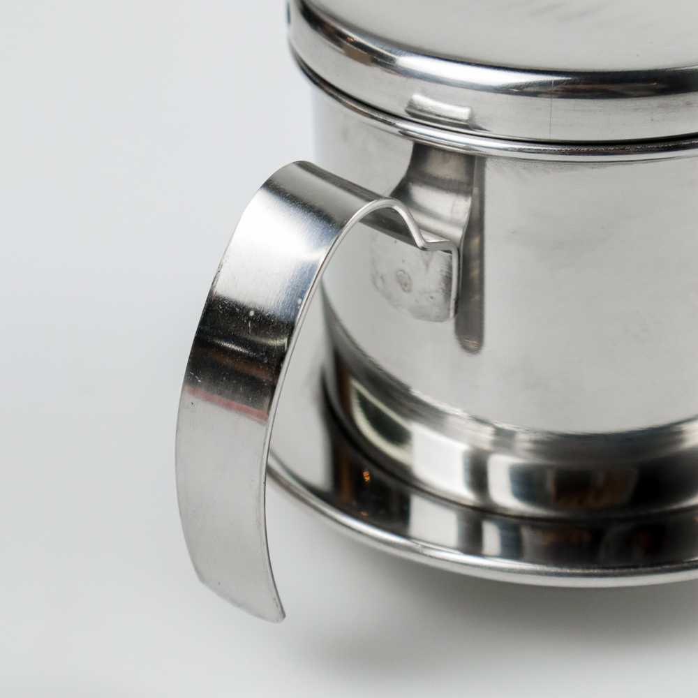 TD-AI04 One Two Cups Filter Saring Kopi Vietnamese Coffee Pot Stainless - LC2