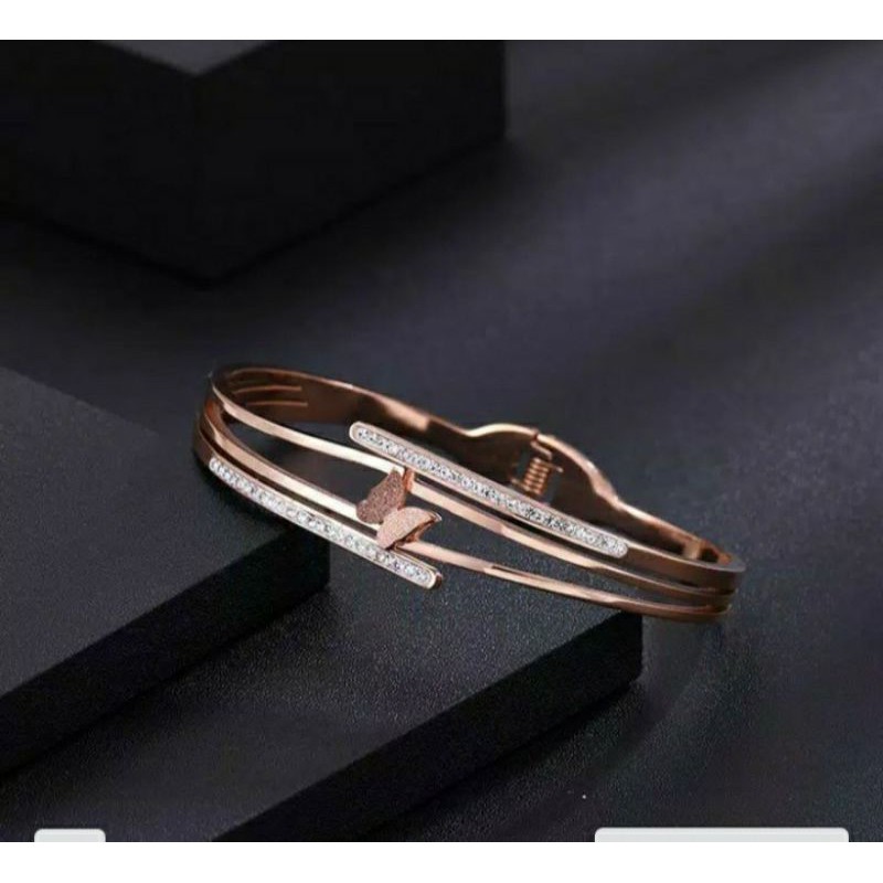 Gelang titanium wanita/perhiasan titanium wanita/aksesoris titanium wanita