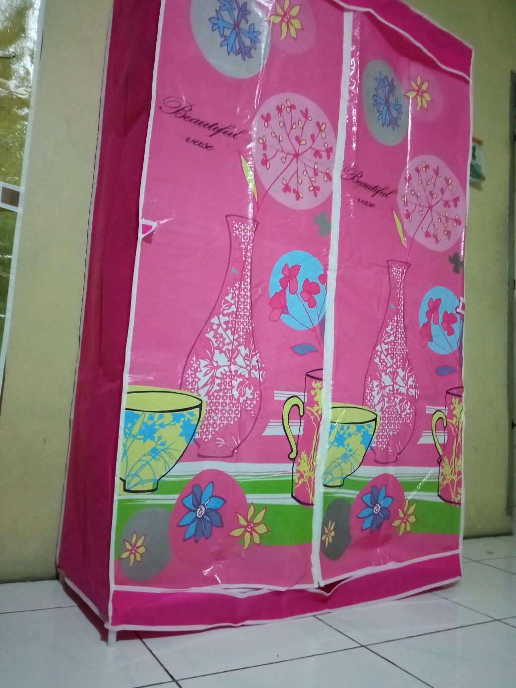 Toko Lemari/lemari Pakaian/lemari Portable Bongkar Pasang (105 Ciss) Shenar
