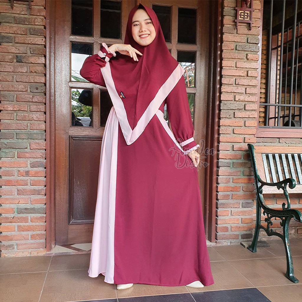 Baju Gamis Wanita Dewasa Aulia Mom