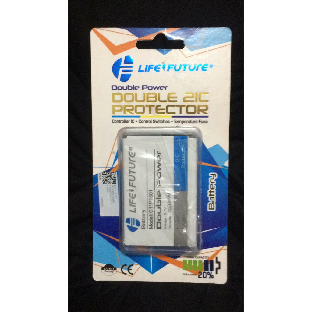 Asus Zenfone Selfie ZE550KL Zenfone 2 Laser 5.5 inch C11P1501 Life Future Baterai Batre Batrei