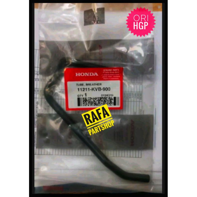 Selang Pernapasan Hawa Tube Breather Beat Vario Scoopy 11211KVB900 ORI AHM