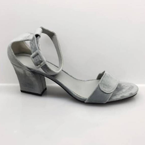 Crazysale❣️ Hak Tahu VINCCI ORIGINAL VI20176779 GREY HEEL SUEDE SEPATU PESTA KERJA CASUAL MURAH NYAM