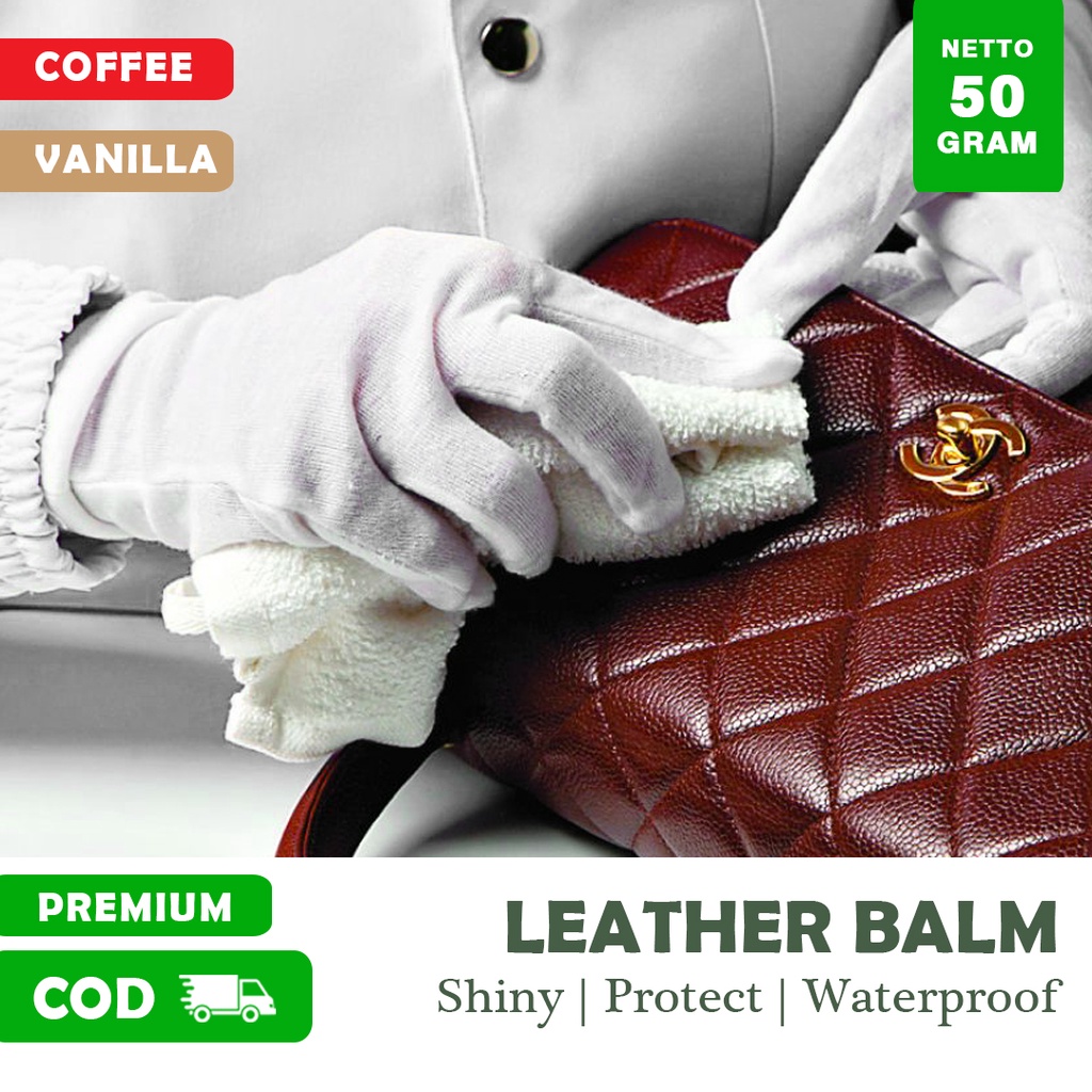 PAKET LEATHER BALM Pelembab Anti Jamur Tas Sepatu Kulit | Bukan Cleaner | Leather Balm Mink Oil Semir tas, Leather Care Perawatan Pengkilap Conditioner Waterproof Pelembut Pelambab Polish Sepatu Boots