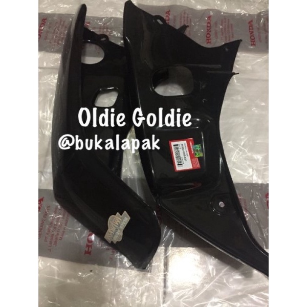 Sayap Legshield Honda Grand Legenda Hitam Set RL ORI