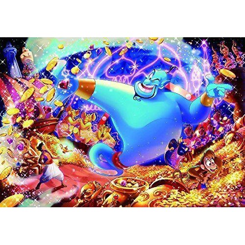 jigsaw puzzle jinnie from alladin tenyo puzzle collection 1000 pcs agrabah arabian