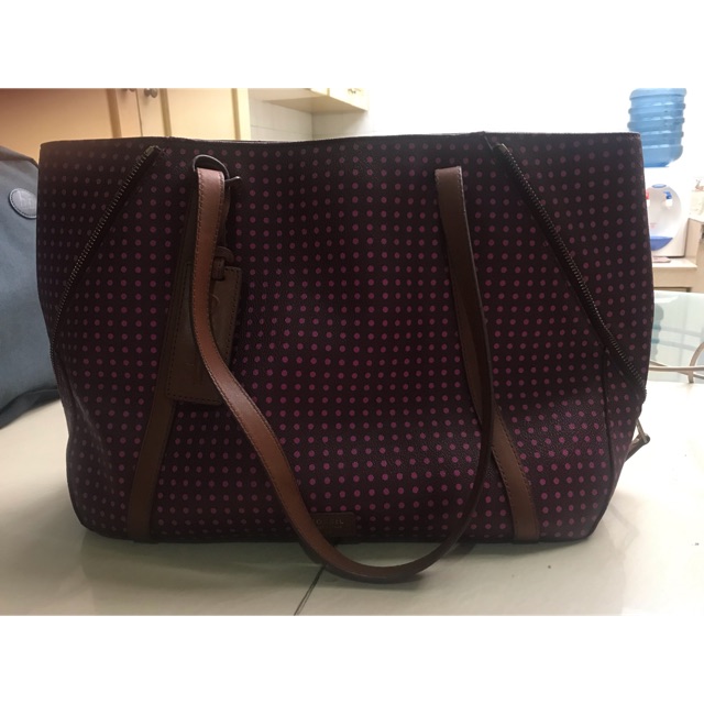 Preloved tas fossil tote