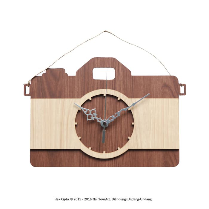 Jam Dinding Unik Artistik - Camera Wall Clock