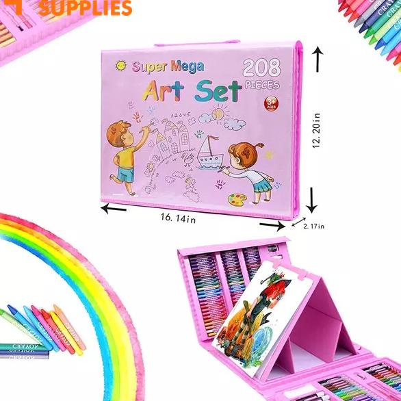 

Dijamin Puas KF Oil Pastel 208 Pcs Krayon Set Pensil Warna & Alat Menggambar / Crayon Alat Tulis & Menggambar 208 in 1 Lengkap