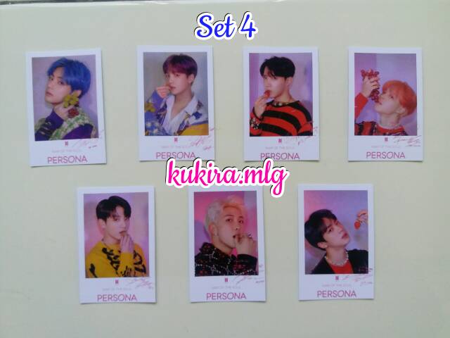 BTS PHOTOCARD DUA SISI GLOSSY