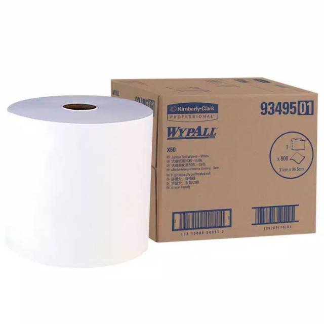 Wypall X60 Wipers Kimberly Clark (93495) 900 Sheet per Box