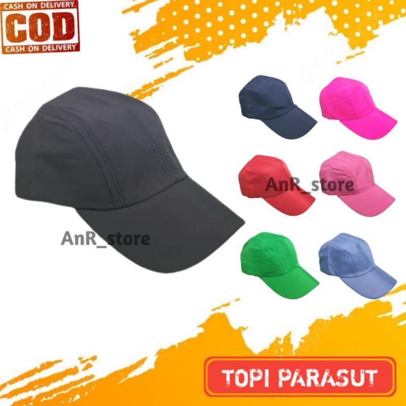 TOPI SPORT PARASUT TOPI OLAHRAGA PRIA DAN WANITA ANTI AIR