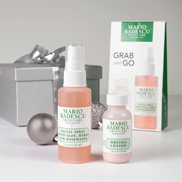 MARIO BADESCU - Grab and Go Set - Mario Badescu Drying Lotion - Facial Spray