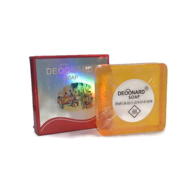 Sabun deoonard red soap deonard merah flek wajah