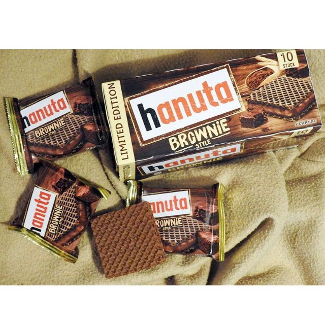 [ECERAN] Hanuta Style Limited Edition - Hanuta Mini Brownie / Hanuta Black & White