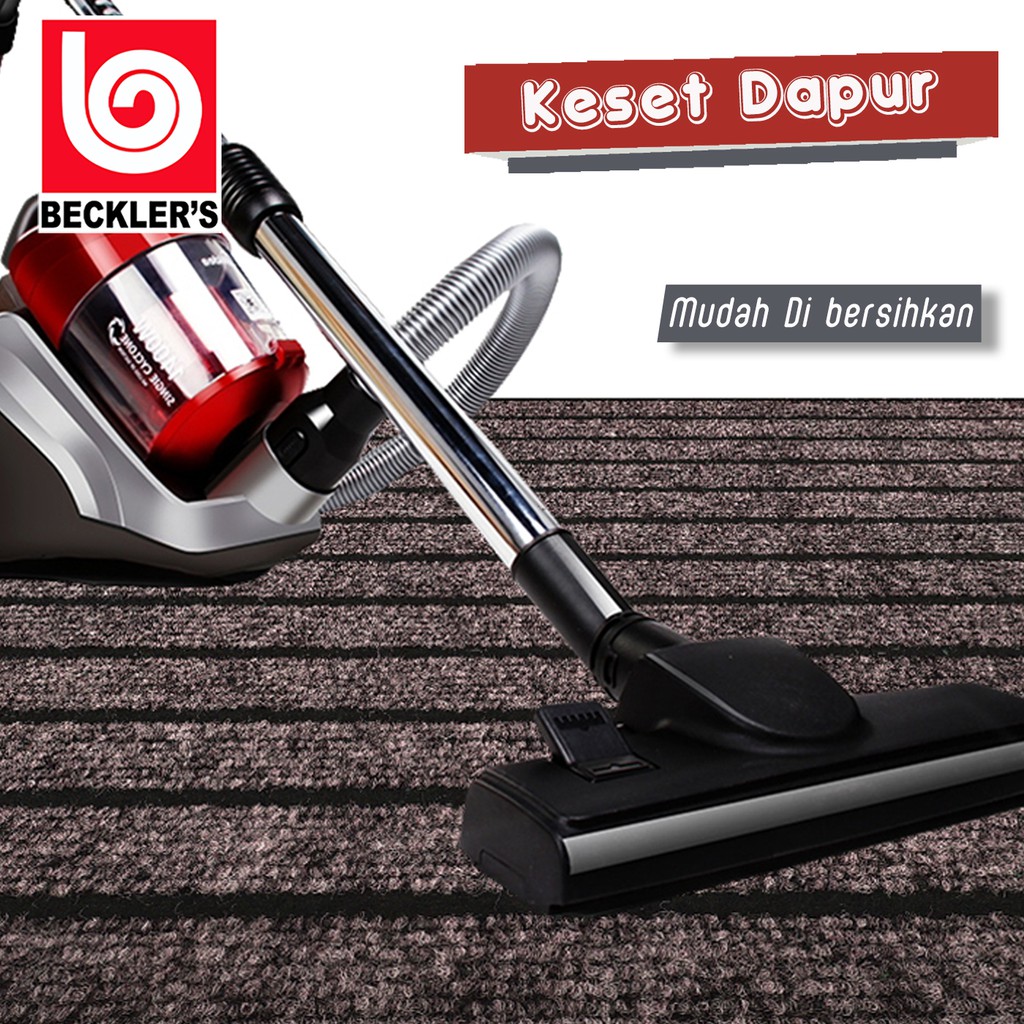 KESET DAPUR 2IN1 PREMIUM / KITCHEN MAT BAHAN KARET PVC ANTISLIP RUBBER