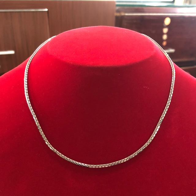 Kalung rantai italy santa mas putih