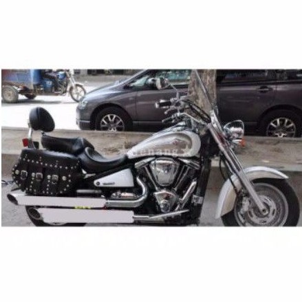 Tas Motor Touring / Side Bag Motor Harley Davidson, Kaisar Ruby, V16, Kawasaki W250, Royal Enfield