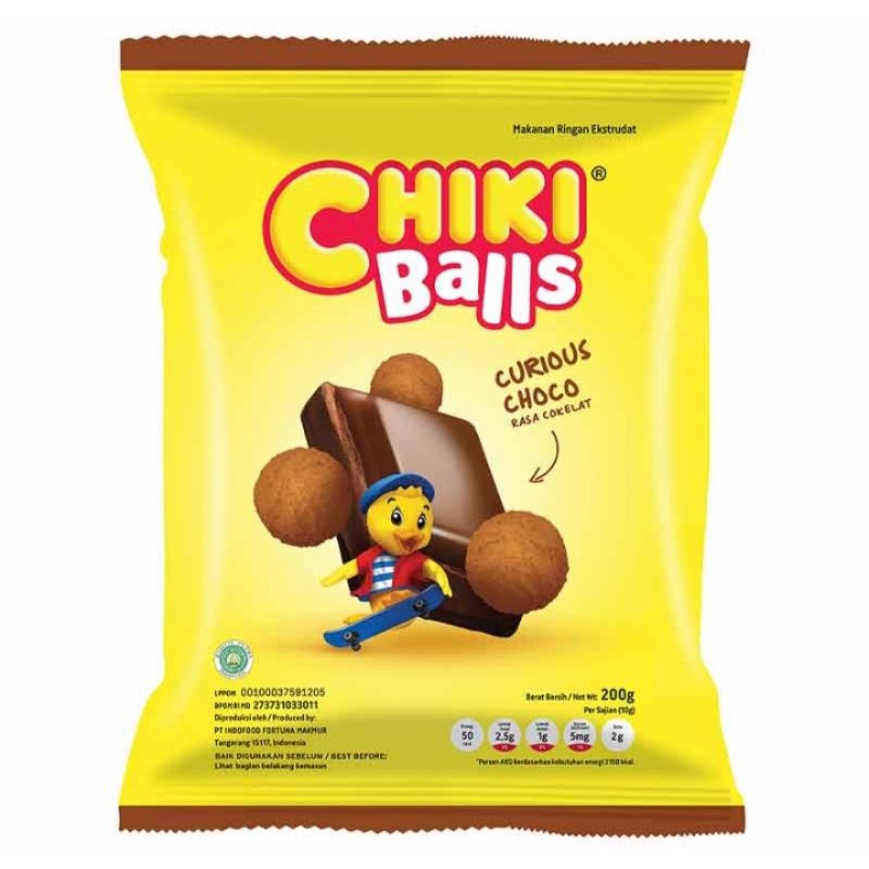 

Chiki Balls Chocolate 200gr