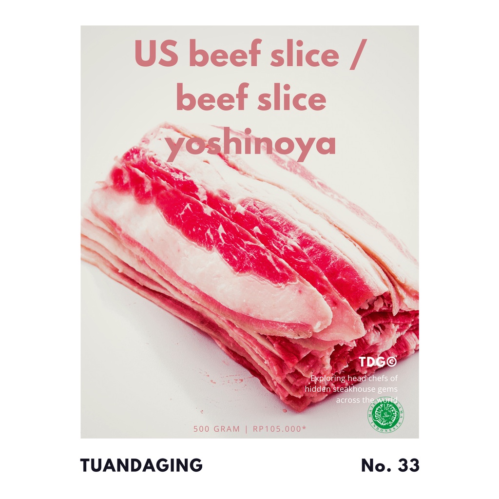 

US Beef Slice / Beef Slice Yoshinoya