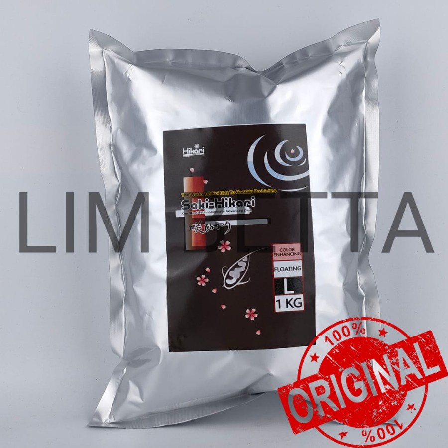 SAKI HIKARI COLOR ENHANCING FLOATING 1 KG / MAKANAN KOI DAN KOKI